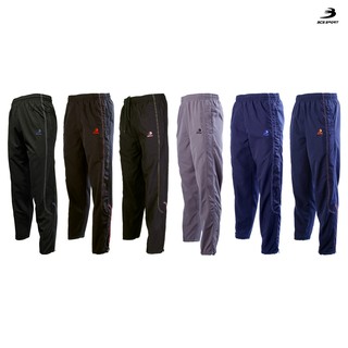 สินค้า BCS SPORT กางเกงขายาว-แทร็คสูท UNISEX เดินเส้นกุ้นตะเข็บคู่ รหัส T408 BCS TRACKSUIT TROUSER #T408