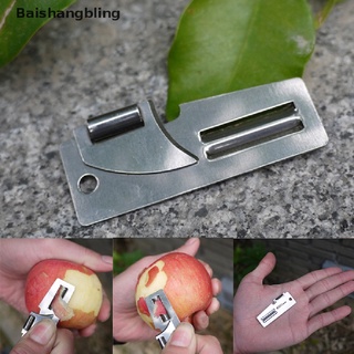 BSBL 2" Double Peeler Stainless Steel 2 in 1 EDC Pocket Multi Tool Outdoor Can Opener BL