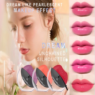 【พร้อมส่ง】ลิปสติกชิมเมอร์ เปลี่ยนสีตามอุณหภูมิ ให้ความชุ่มชื้น 12 สี