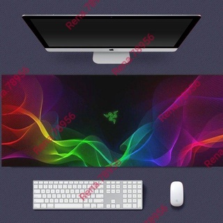 ภาพหน้าปกสินค้าแผ่นรองเมาส์ 80x30cm Razer Gaming Mouse Pad Gamer Keyboard Maus Pad Desk Mouse Mat Game ที่เกี่ยวข้อง