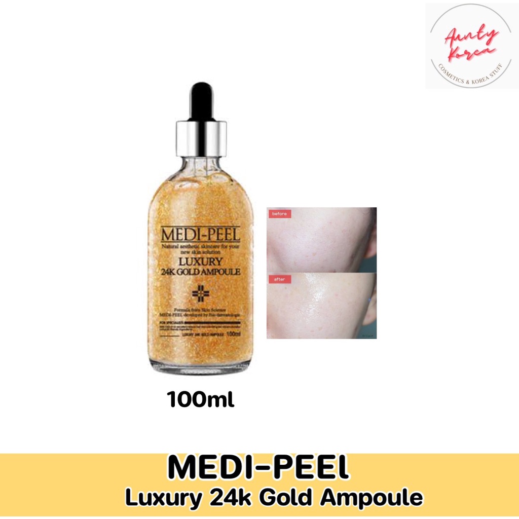 แท้-พร้อมส่ง-medipeel-luxury-24k-gold-ampoule-100-ml-เซรั่มทอง