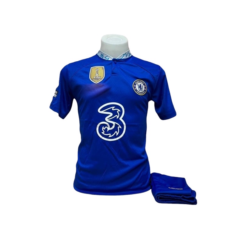 ภาพหน้าปกสินค้าชุดบอลเสื้อกีฬา​เชลซี​NEW2021-2022 เสื้อพร้อมกางเกง