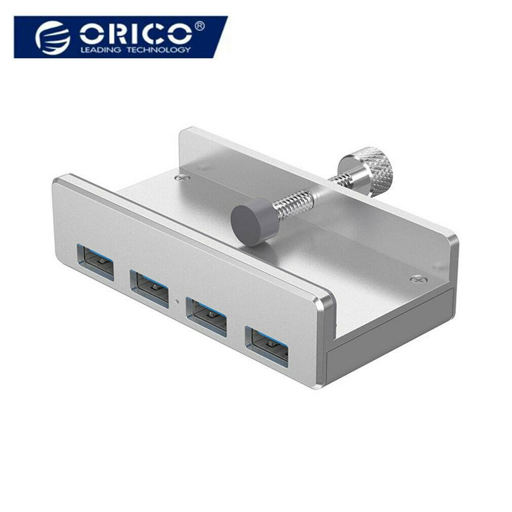 ภาพหน้าปกสินค้าORICO 4-in-1 USB 3.0 Hub Adapter Computer Laptop iMac Screen Monitor Clip Holder(MH4PU,MH4PU-P,MH2AC-U3)