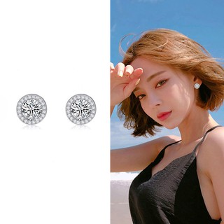 ภาพหน้าปกสินค้าสร้อยคอต่างหู EarBlueAlloyประดับด้วยเพชรเม็ดกลมSilver Tone Ear Stud ซึ่งคุณอาจชอบราคาและรีวิวของสินค้านี้