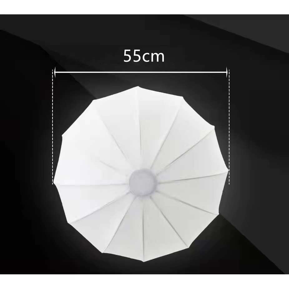 โคมไฟ-lantern-softbox-55cm-ขนาด-ทำให้เหมือนแสงธรรมชาติ-ช่วยให้แสงกระจายเนียนนุ่ม