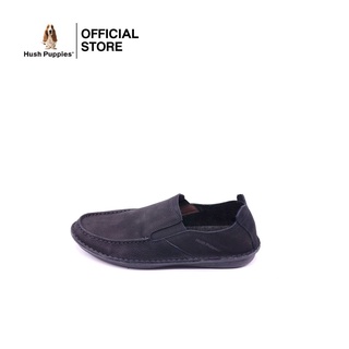 สินค้า Hush Puppies รองเท้าผู้ชาย รุ่น Walker HP 8HCFN88C2A - สีดำ รองเท้าหนังแท้ รองเท้าลำลอง รองเท้าแบบสวม