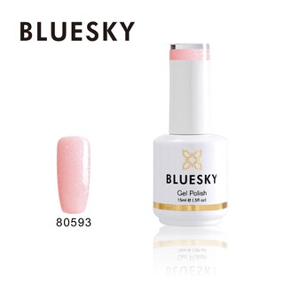 สีเจล Bluesky gel polish 80593 สีชมพู