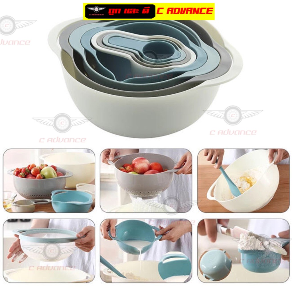 ชุดช้อนตวงพลาสติก-measuring-spoon-set-ชุดช้อนตวงอาหาร-set-8ชิ้น-ชุดช้อนตวงอุปกรณ์ทำขนม
