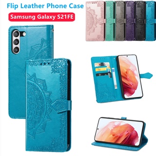 Flip Leather Phone Case For Samsung Galaxy S20 S21 FE Ultra Plus S21FE S21plus S21ultra S20fe S20ultra S20plus S 21 S 20 4G 5G Card Slot Wallet Magnetic Bracket Casing Shockproof Protection Back Cover