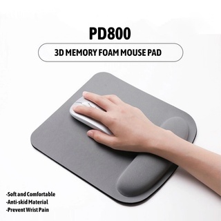 ภาพหน้าปกสินค้าแผ่นรองเมาส์เมมโมรี่โฟมเพื่อป้องกันแผ่นรองเมาส์ที่ข้อมือ เมมโมรี่โฟมรีบาวด์และไม่ลื่น  Memory foam mouse pad SB2155 ที่เกี่ยวข้อง