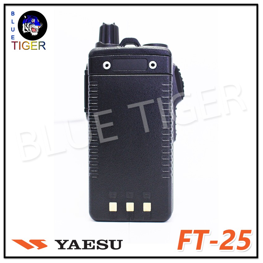 วิทยุสื่อสารราคาถูก-yaesu-ft-25-walkie-talkie-5w-สีดำ-ย่าน-136-174-mhz