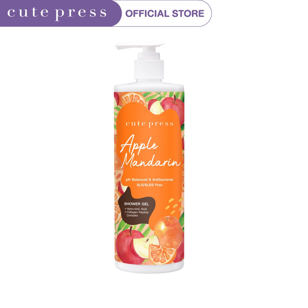cute-press-เจลอาบน้ำ-apple-mandarin-shower-gel