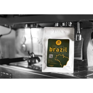 เมล็ดกาแฟคั่ว  Brazil Santos NY2 กาแฟ Arabica100%