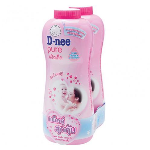 d-nee-baby-powder-400-grams-twin-pink-pack