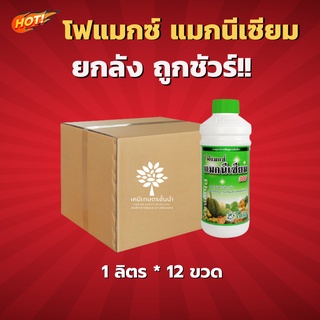 โฟแมกซ์ แมกนีเซียม 300 - ยกลัง – (ขนาด 1 ลิตร*12 ขวด) = ชิ้นละ 325 บาท