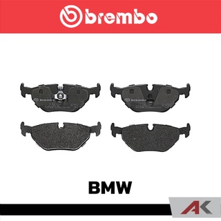 ผ้าเบรกหลัง Brembo โลว์-เมทัลลิก สำหรับ BMW E36 318i 320i 1991 Z3 1997 รหัสสินค้า P06 013B ผ้าเบรคเบรมโบ้