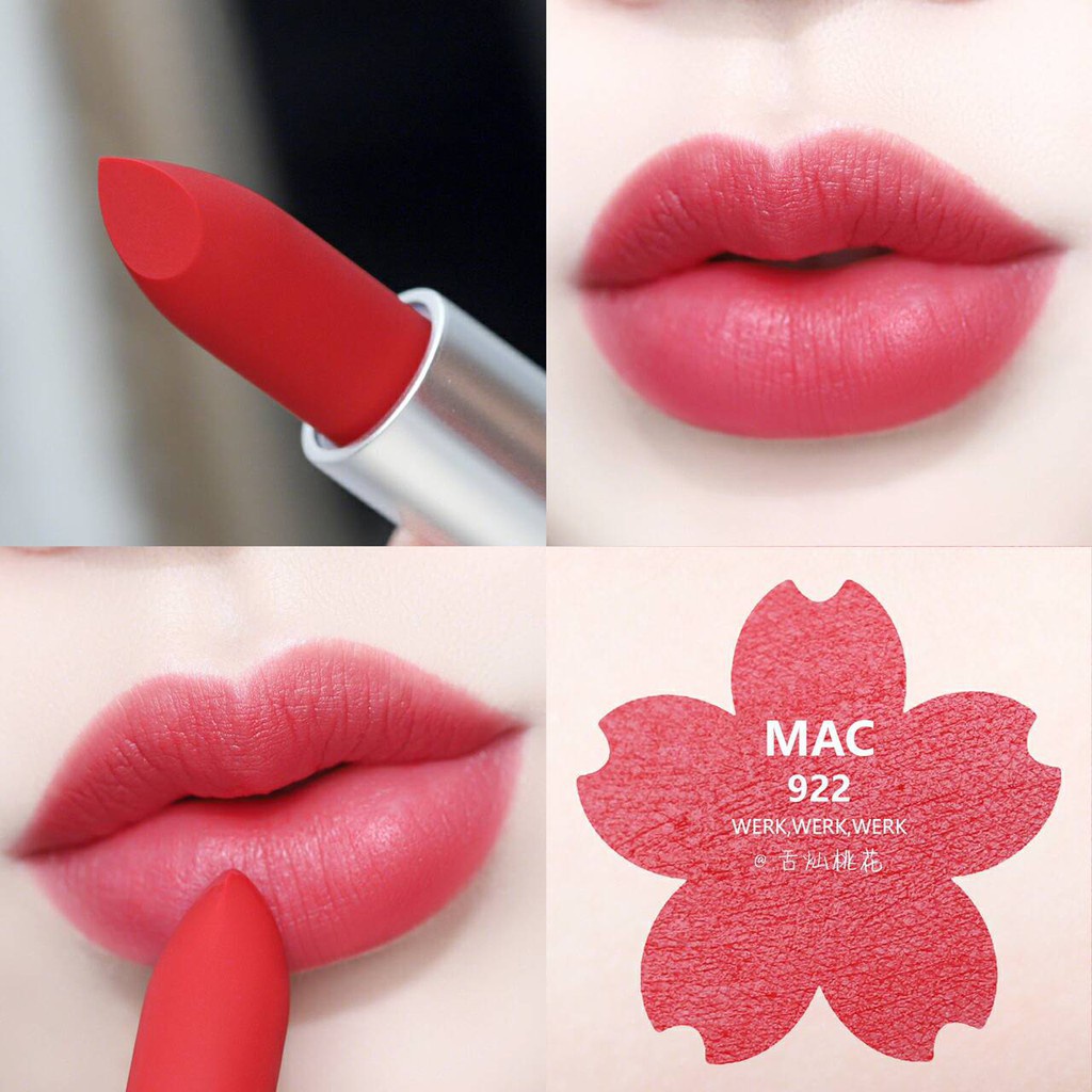 beauty-siam-แท้ทั้งร้าน-ลิปสติกสีขายดี-mac-lipstick-full-size-3-g-werk-werk-werk