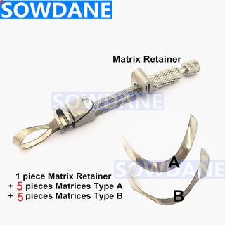 Dental Tofflemire Matrix for Deep Margin Elevation Large Curvature Matrices Retainer Sectional Contoured Matrice Dental