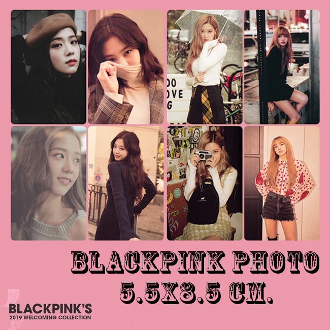 BLACKPINK รูป PHOTO 2019 welcoming collection (SIZE 5.5x8.5 cm.) 5