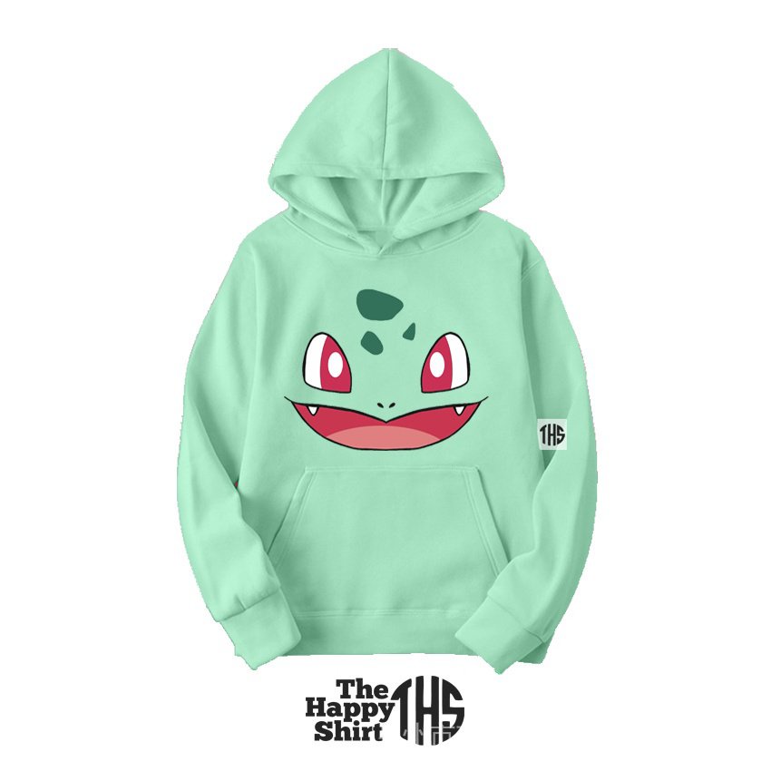 pokemon-เสื้อฮู้ดดี้-pikachu-jigglypuff-bulbasaur-squirtle-charmander-เสื้อเชิ้ต-พิมพ์ลาย-the-happy
