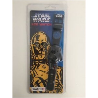 STAR WARS SEALED LCD WATCH WATCHIT SEE THREEPIO C-3PO DARTH VADER #สตาวอร์