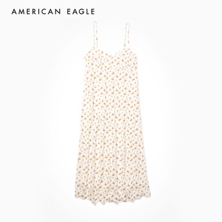American Eagle V-Neck Midi Dress ชุดเดรส ผู้หญิง มิดี้ คอวี (EWDR 039-6327-106)