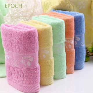 EPOCH 33cm*73cm Cleaning Cloth Towels Sports Cotton Hand Hair Face Towel Super Absorbent for Kids Adults Bathroom Comfortable High Quality Soft Quick-drying/Multicolor