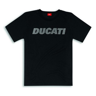 เสื้อยืดสีขาวXTER Ducati Graphic Carbon Kurzarm หรือ Ducati Corse Racing Gp หรือ Ducati Corse ผ้าฝ้ายผู้ชาย T เสื้อ tee