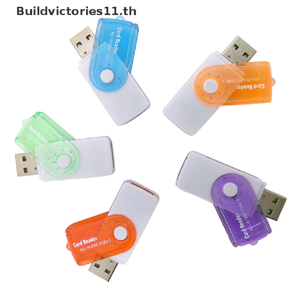 buildvictories11-เครื่องอ่านการ์ดหน่วยความจํา-usb-4-in-1-ความเร็วสูง-สําหรับ-ms-ms-pro-tf-micro-sd