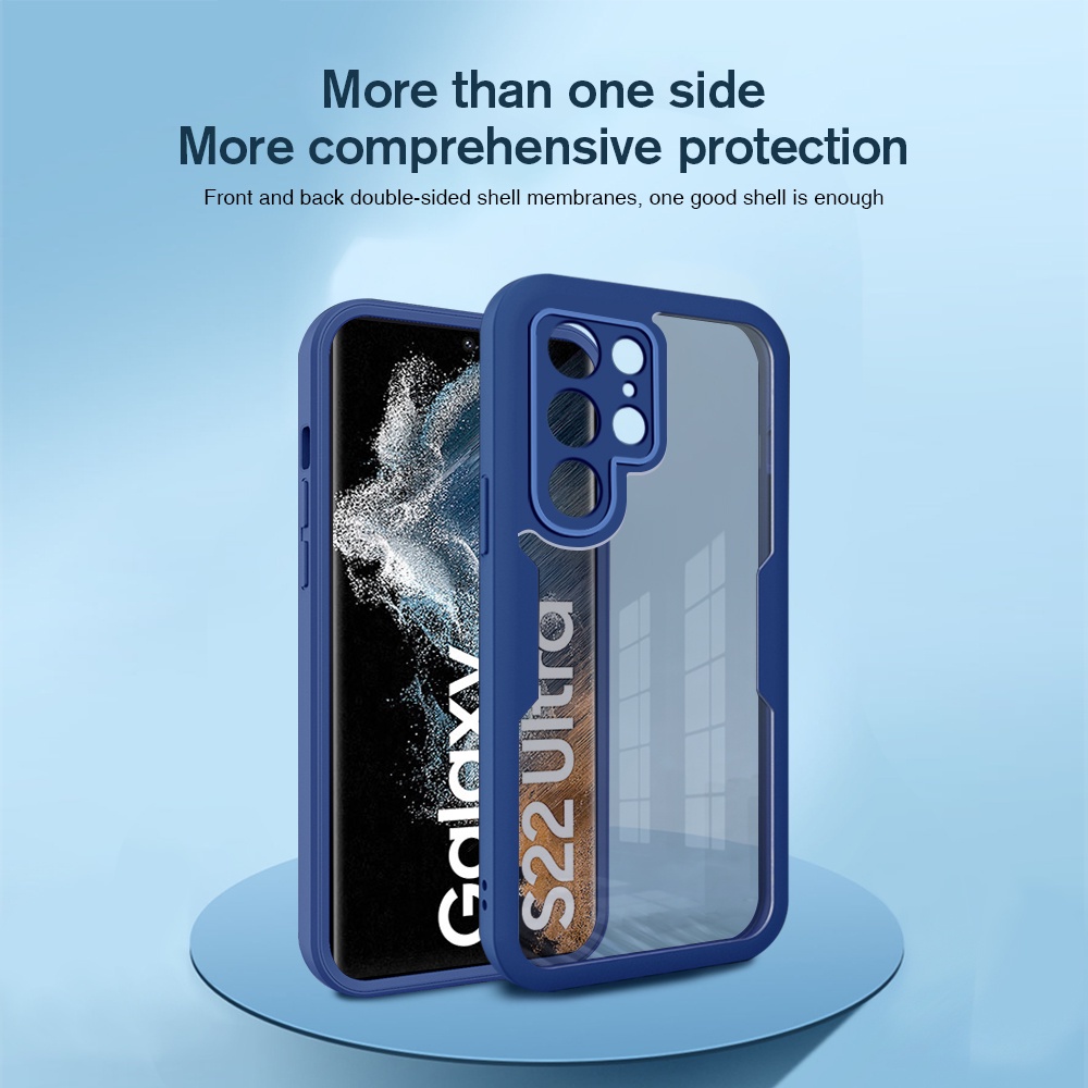 front-back-transparent-phone-cover-for-samsung-s22-ultra-case-for-samsung-s22-s22-ultra-360-full-protect-camera-case