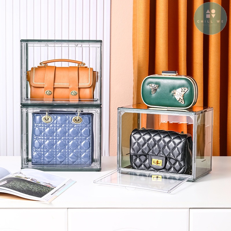 กล่องเก็บกระเป๋าแบรนด์-รุ่นกันความชื้นและกันฝุ่น-กล่องกระเป๋า-สะสม-bag-handbag-storage-dust-free-water-proof-display-box