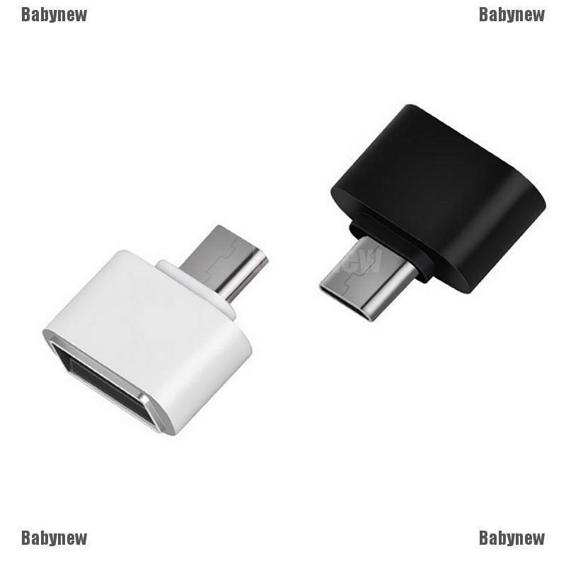 อะแดปเตอร์ Micro USB ตัวผู้ เป็น USB A 2.0 OTG 2 ชิ้น