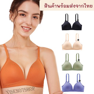 เสื้อชั้นในผู้หญิง รุ่นB-039 บราไร้โครง สายปรับได้ เก็บทรงด้านข้าง สินค้าราคาโรงงาน