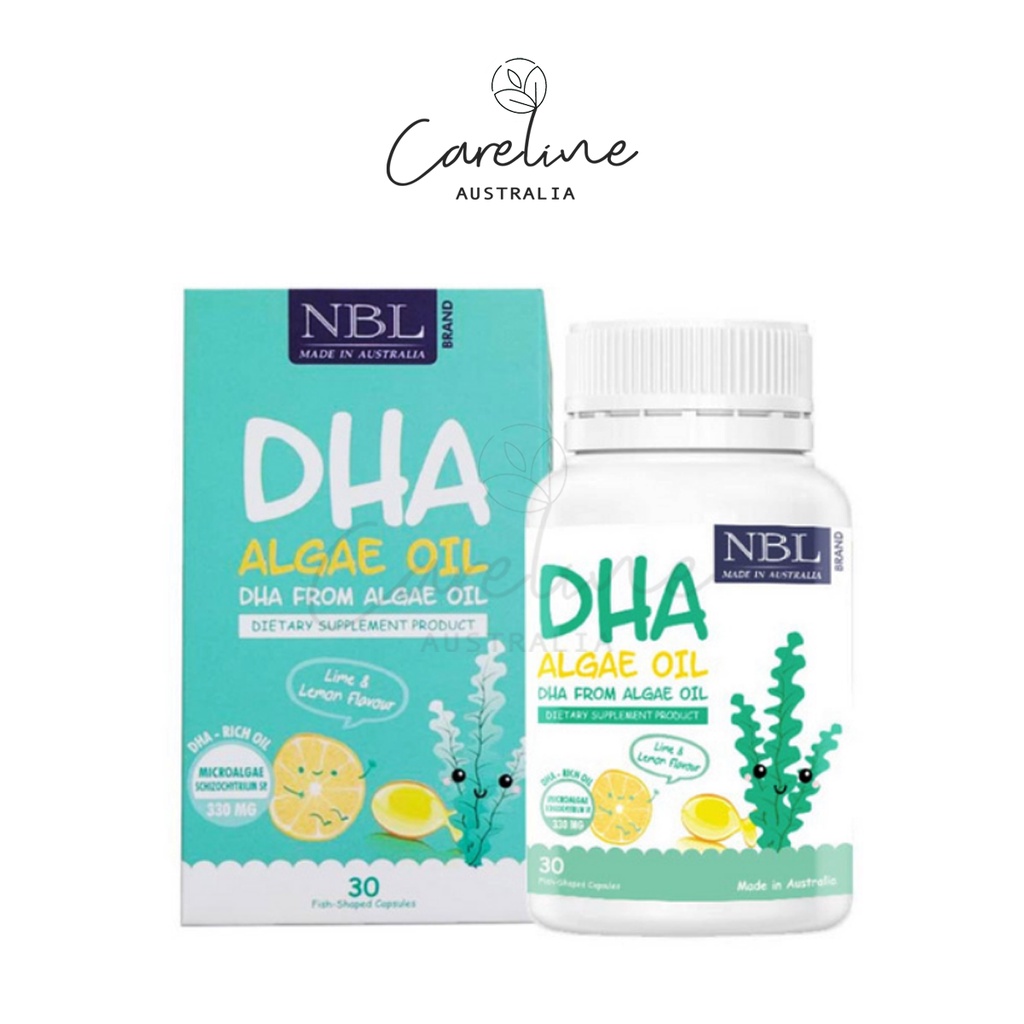 nbl-dha-algae-oil-330mg-สำหรับเด็ก-dha-เด็ก-บำรุงสมอง-วิตามินสำหรับเด็ก-นำเข้าจากออสเตรเลีย