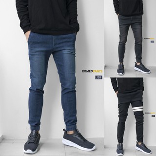 กางเกงจ๊อกเกอร์ RomeoPants ผ้ายืดCottonspandex Jogger Pants กางเกงขาจั๊ม