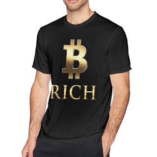 เสื้อท็อป ลาย Bitcoin Cryptocurrency Litecoin สําหรับผู้ชาย