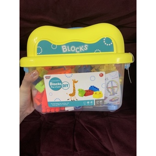 ถังตัวต่อ Diy Blocks Play& Learn