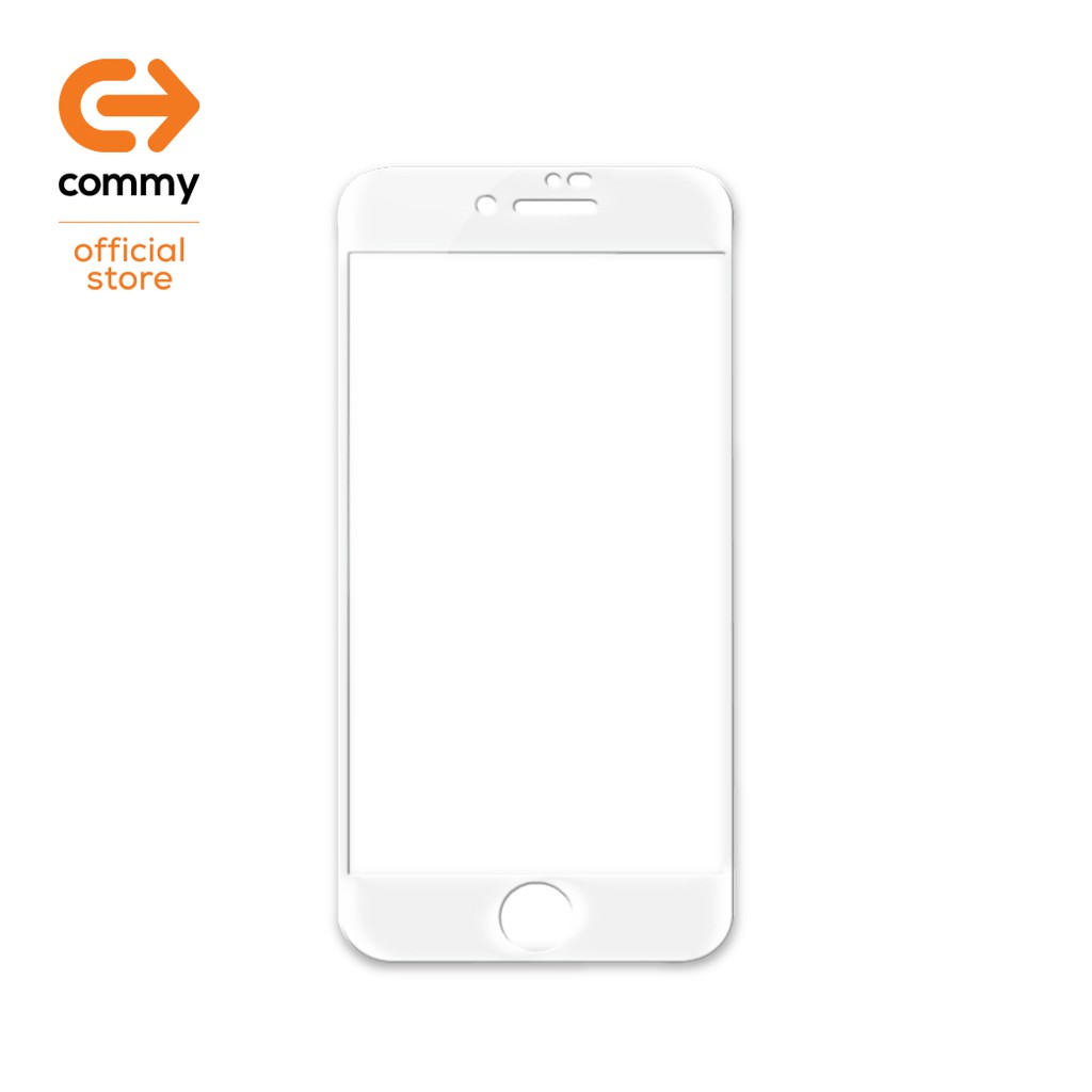 commy-กระจกกันรอย-x-strong-ff-x-strong-iphone8-white
