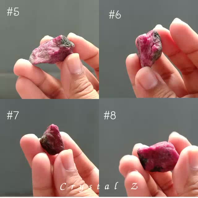 รูบี้-ซอยไซต์-ruby-zoisite-หินดิบ-หินธรรมชาติ-เขียว-ชมพู-5-8