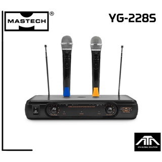 YUGO YG-228S ไมค์โครโฟน ไมค์โครโฟนไร้สาย ไมค์ลอยคู่ yugo yg228s ระบบ VHF WIRELESS SYSTEM