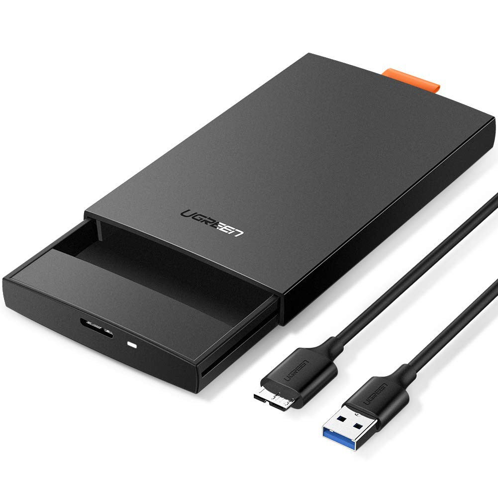 ภาพหน้าปกสินค้าUGREEN กล่องใส่ฮาร์ดดิส USB 3.0 Box Hard Drive 2.5 Sata, รุ่น 60353 for 2.5 Inch HDD, SSD 6TB จากร้าน gadgetvilla บน Shopee
