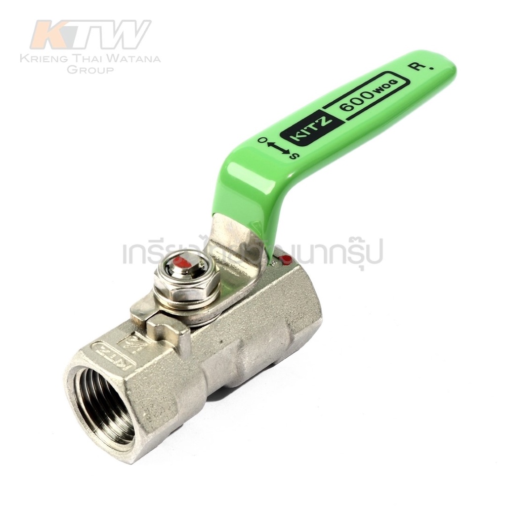 KITZ บอลวาล์ว สแตนเลสรุ่น UTKM ขนาด 1/2 นิ้ว | Shopee Thailand