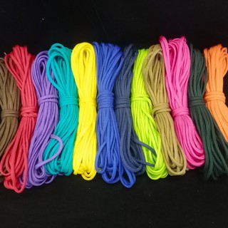 ภาพหน้าปกสินค้าเชือกพาราคอร์ด Paracord 4mm แบ่งขาย 5-10 เมตร เชือกถักปลอกคอแมว ที่เกี่ยวข้อง