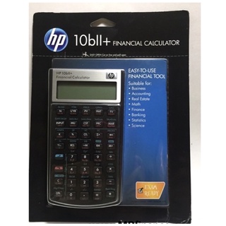 สินค้า HP 10 bII + เครื่องคิดเลขการเงิน ของใหม่  ของแท้