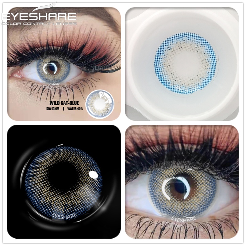 eyeshare-คอนแทคเลนส์-สีสันสดใส-12-สี-สําหรับตกแต่งดวงตา-2-ชิ้น