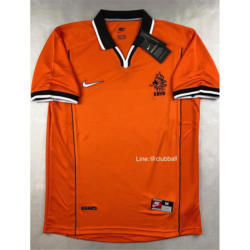 retro-เสื้อฟุตบอล-holland-home-1998