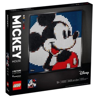 Lego Art Disneys Mickey Mouse 31202