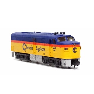 โมเดลรถไฟ Us power n proportional train model 1/160 ไม่มีไฟเปิด