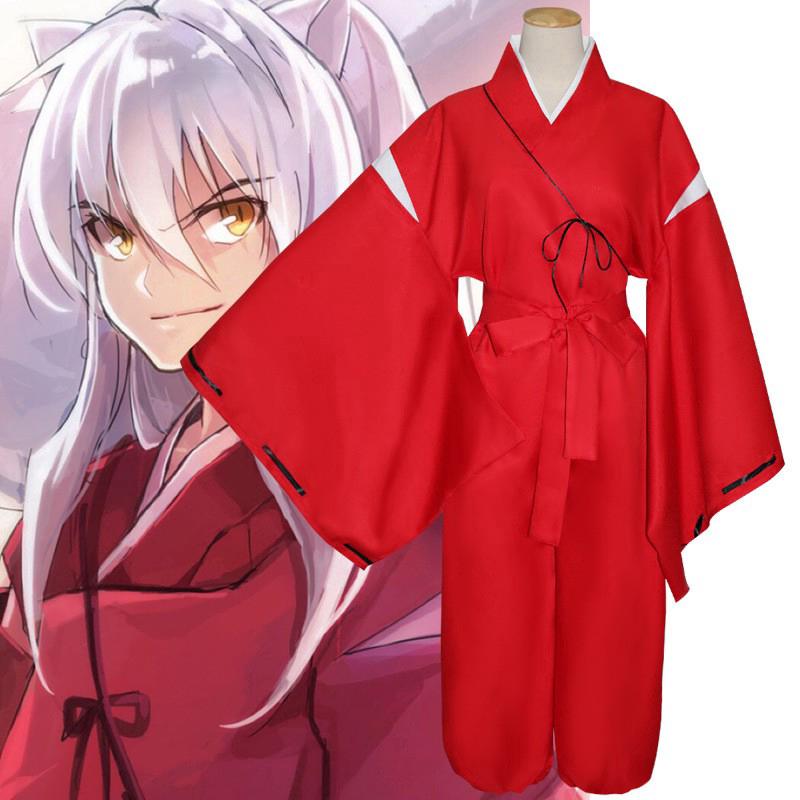 สินค้า ชุดกิโมโนคอสเพลย์อนิเมะ Inuyasha สไตล์ญี่ปุ่น สําหรับผู้ชาย