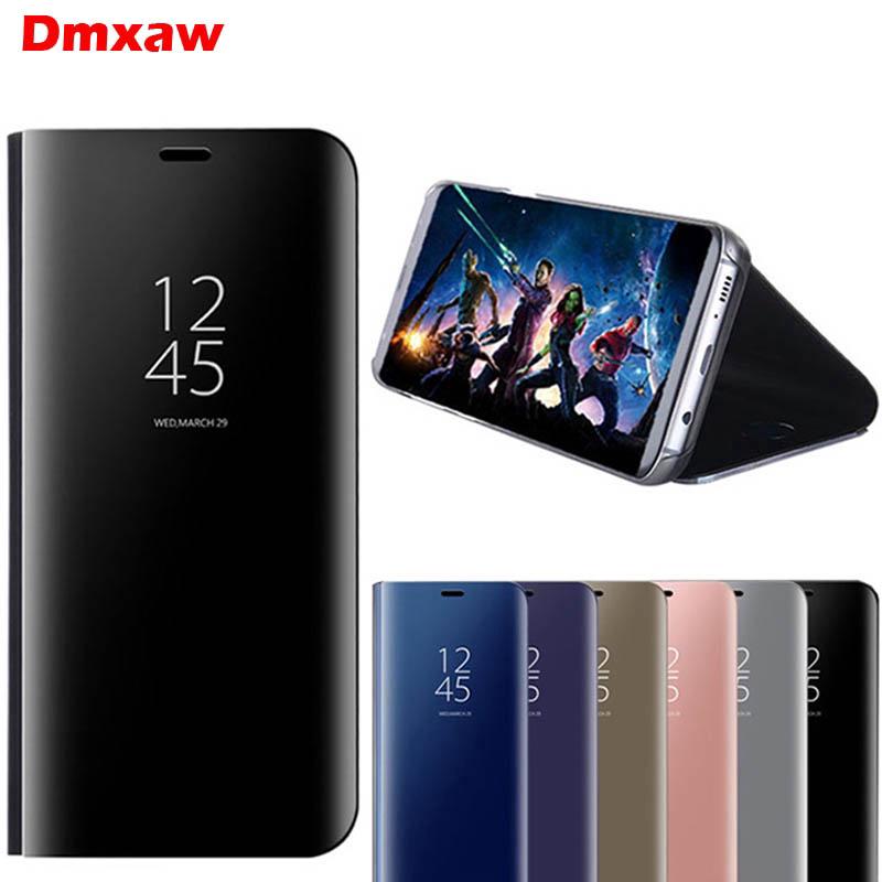 Mirror Case Huawei P Smart Z Plus Y5 Y9 Prime 2019 Honor 8S 7C Nova 2 20 Lite Honor 20i 10i Case Leather Flip Cover